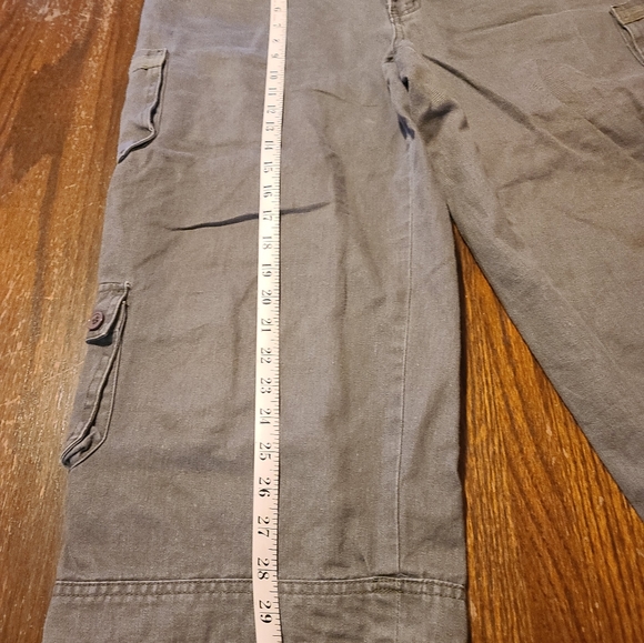 Cooper Key Olive Green Capris 13 - Picture 8 of 10
